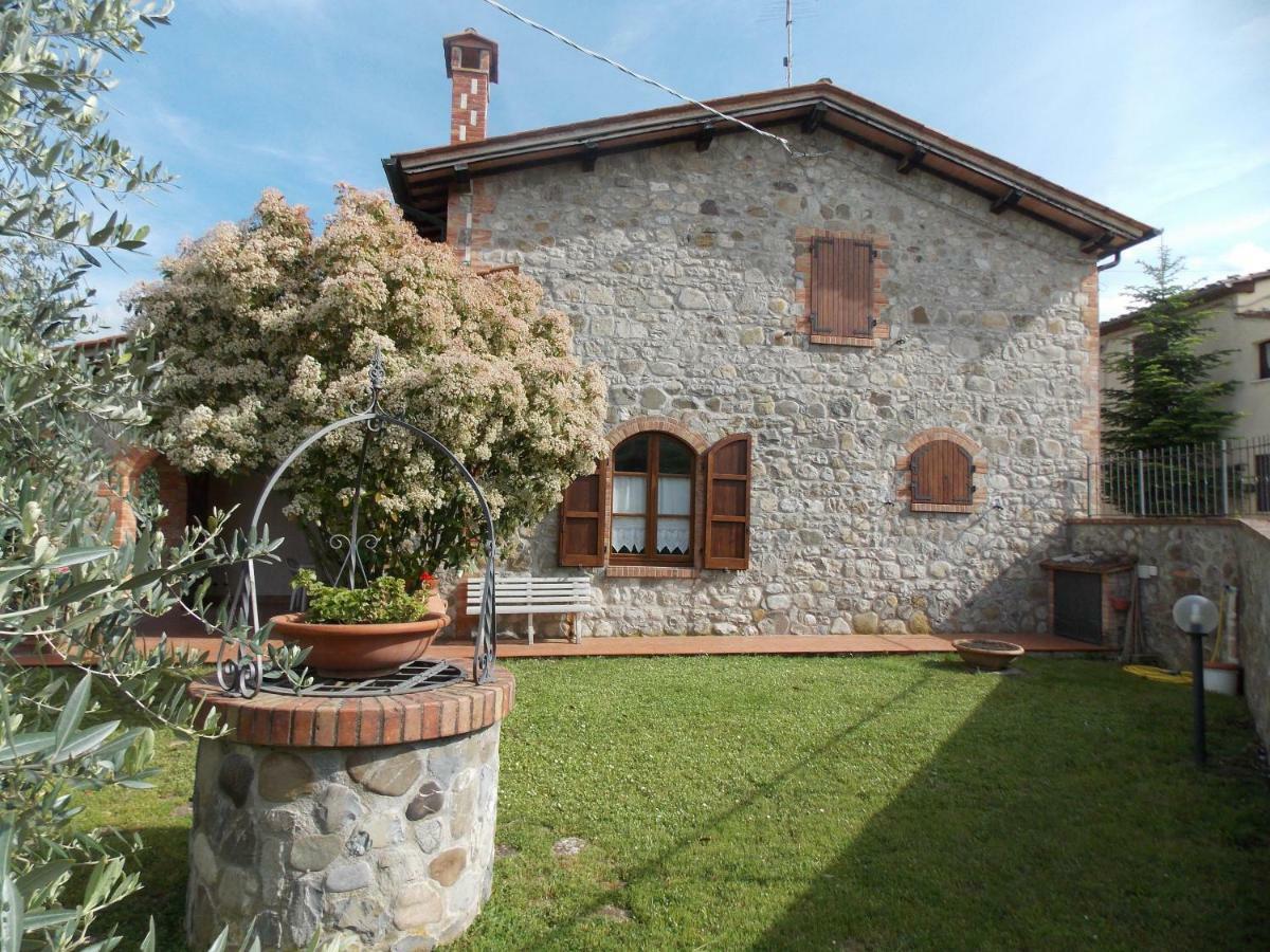 Affittacamere Casale Le Querciole Castiglione dʼOrcia Esterno foto